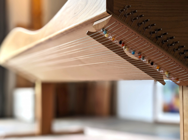 Klangliege Unterseite